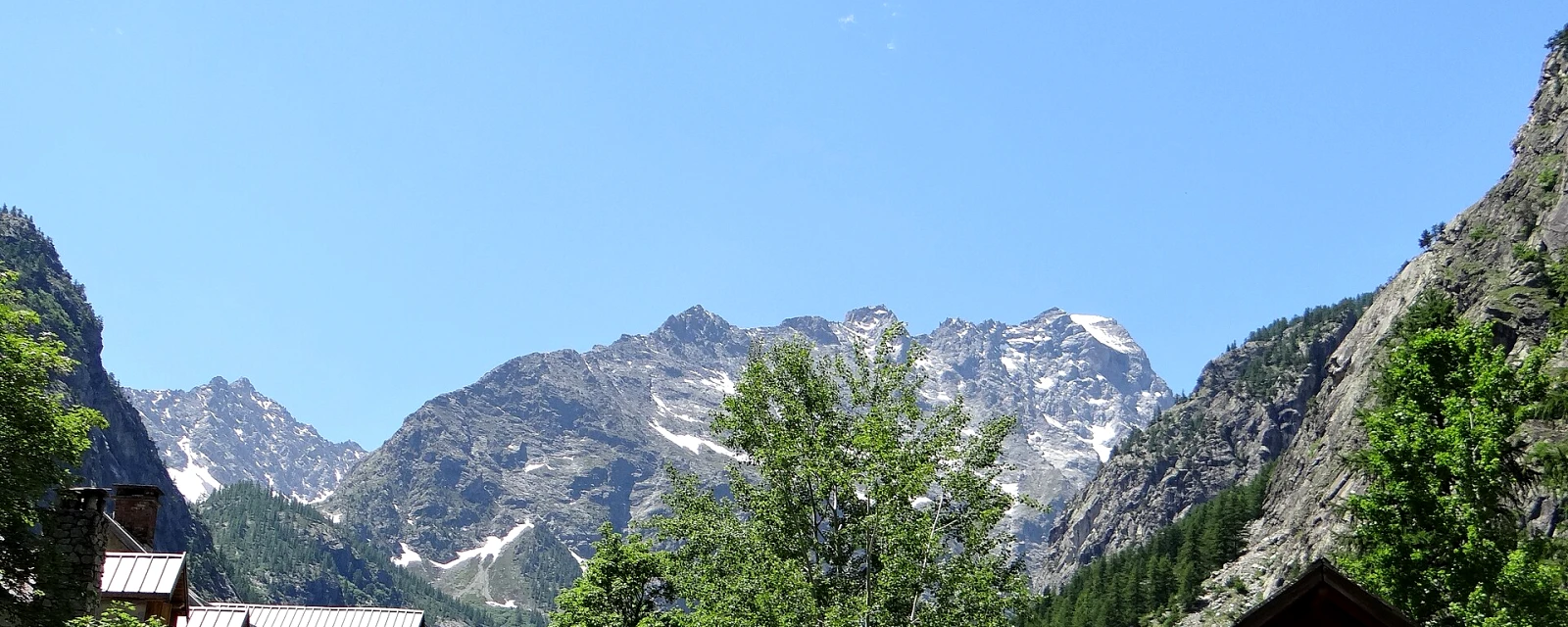 Vue de Vallouise-Pelvoux, Hautes-Alpes