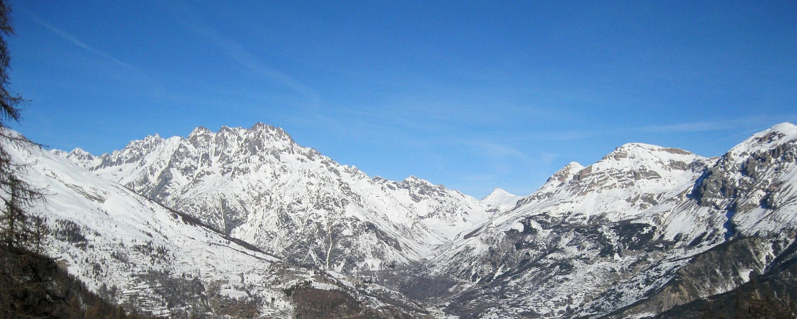 Vue de Puy-Saint-Vincent, Hautes-Alpes