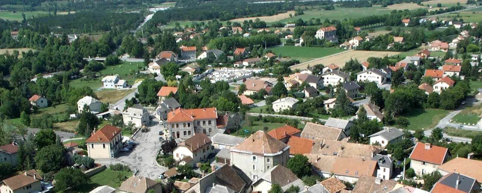 Vue de La Roche-des-Arnauds, Hautes-Alpes