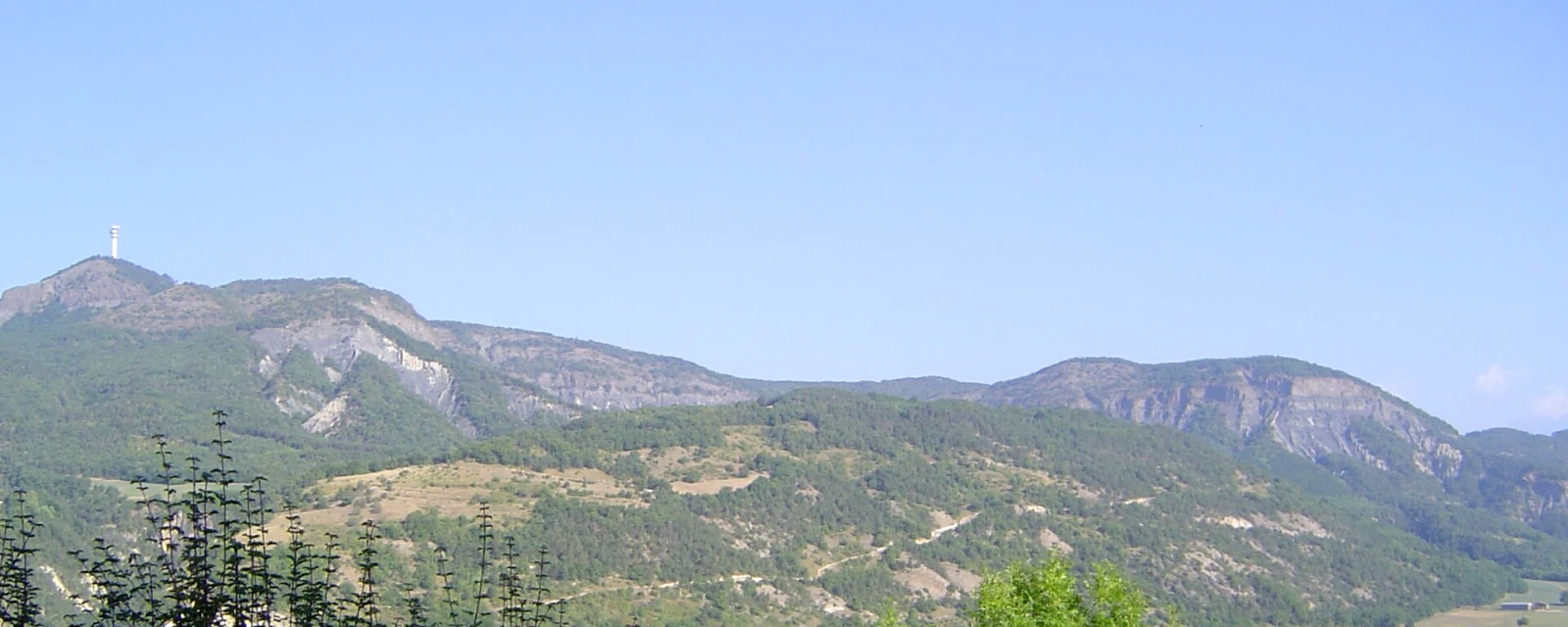 Vue de Saint-Étienne-le-Laus, Hautes-Alpes