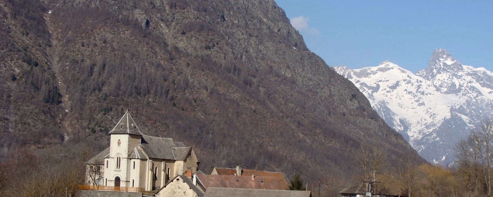Vue de Saint-Jacques-en-Valgodemard, Hautes-Alpes