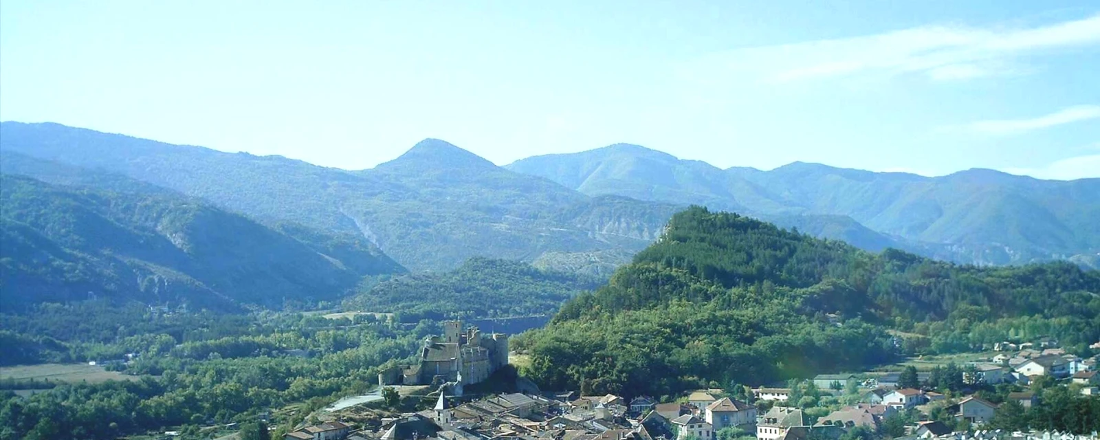 Vue de Tallard, Hautes-Alpes
