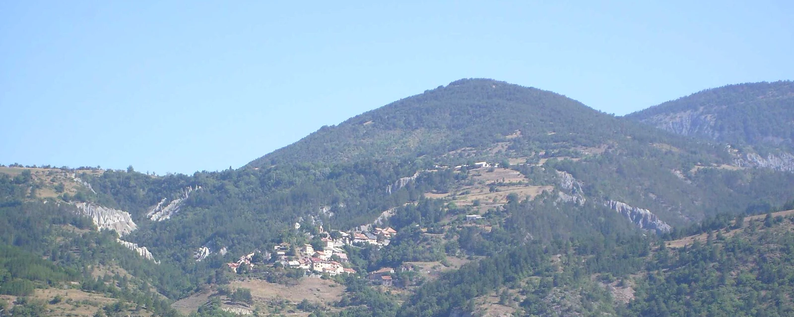 Vue de Théus, Hautes-Alpes