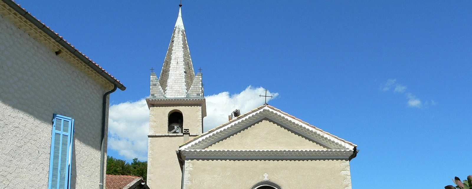 Vue de Trescléoux, Hautes-Alpes