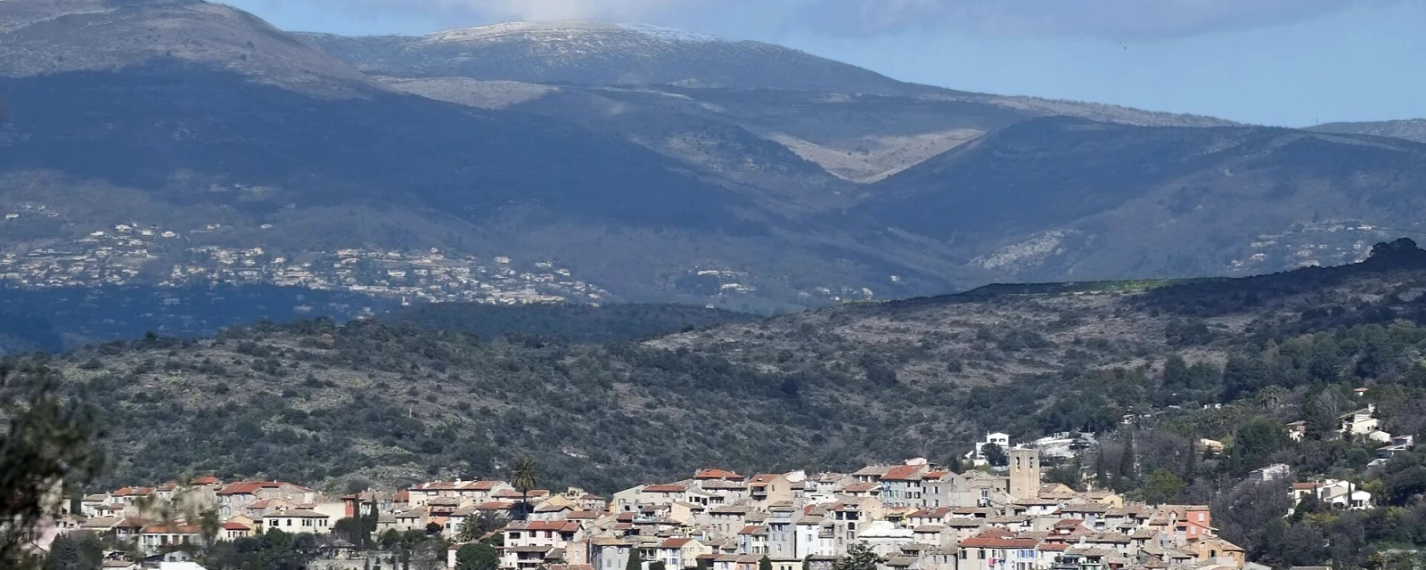 Vue de Biot, Alpes-Maritimes