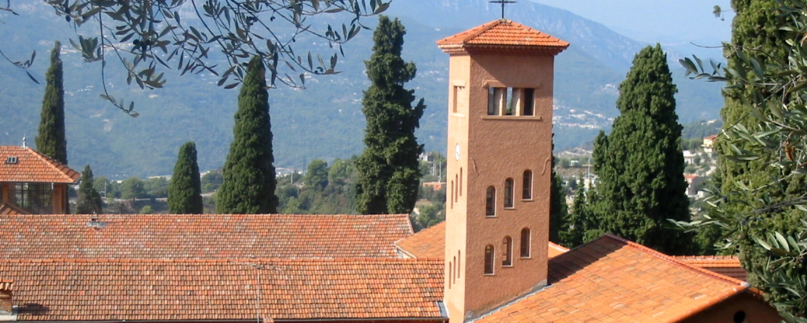 Vue de Castagniers, Alpes-Maritimes