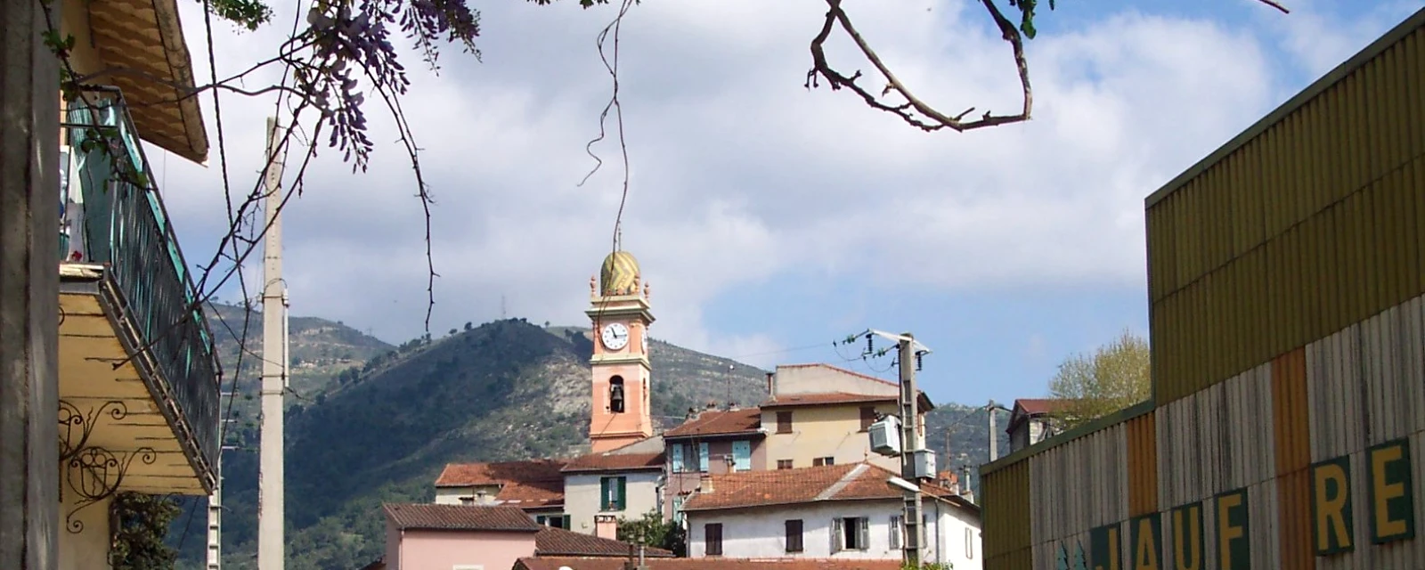 Vue de Drap, Alpes-Maritimes