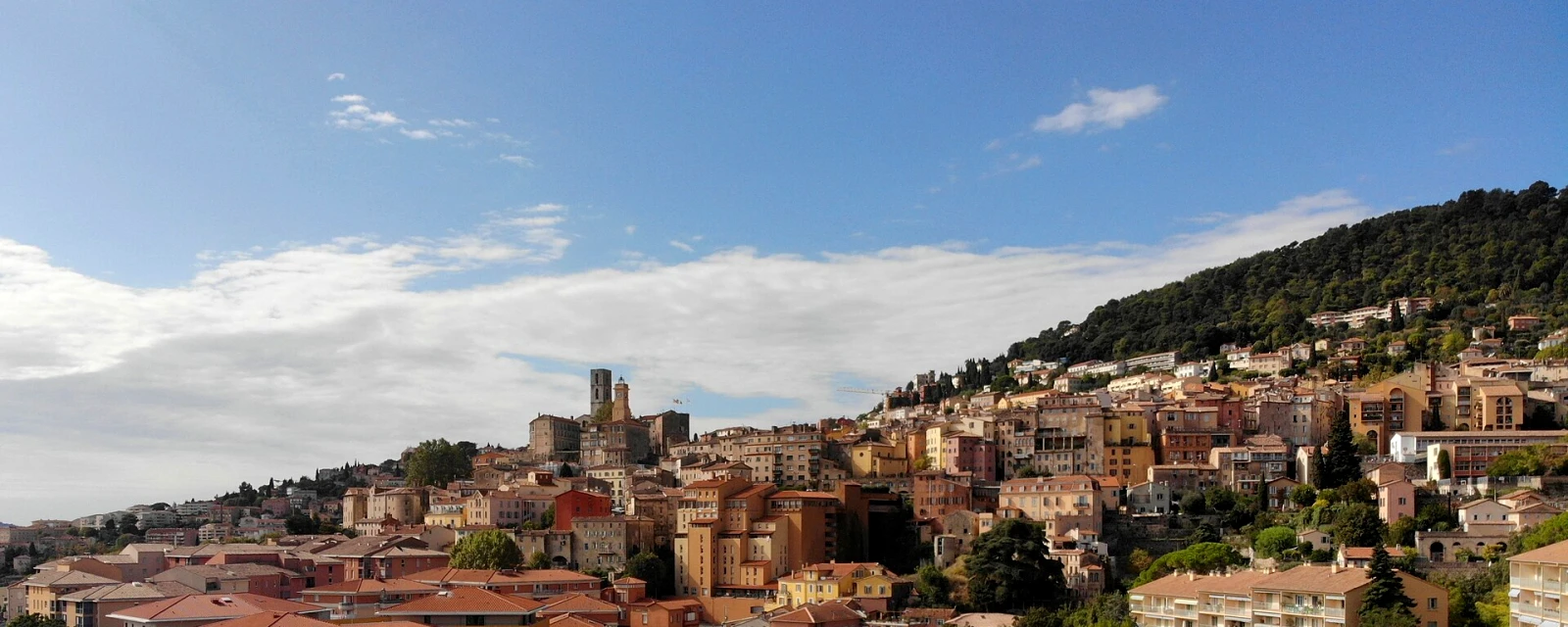 Vue de Grasse, Alpes-Maritimes