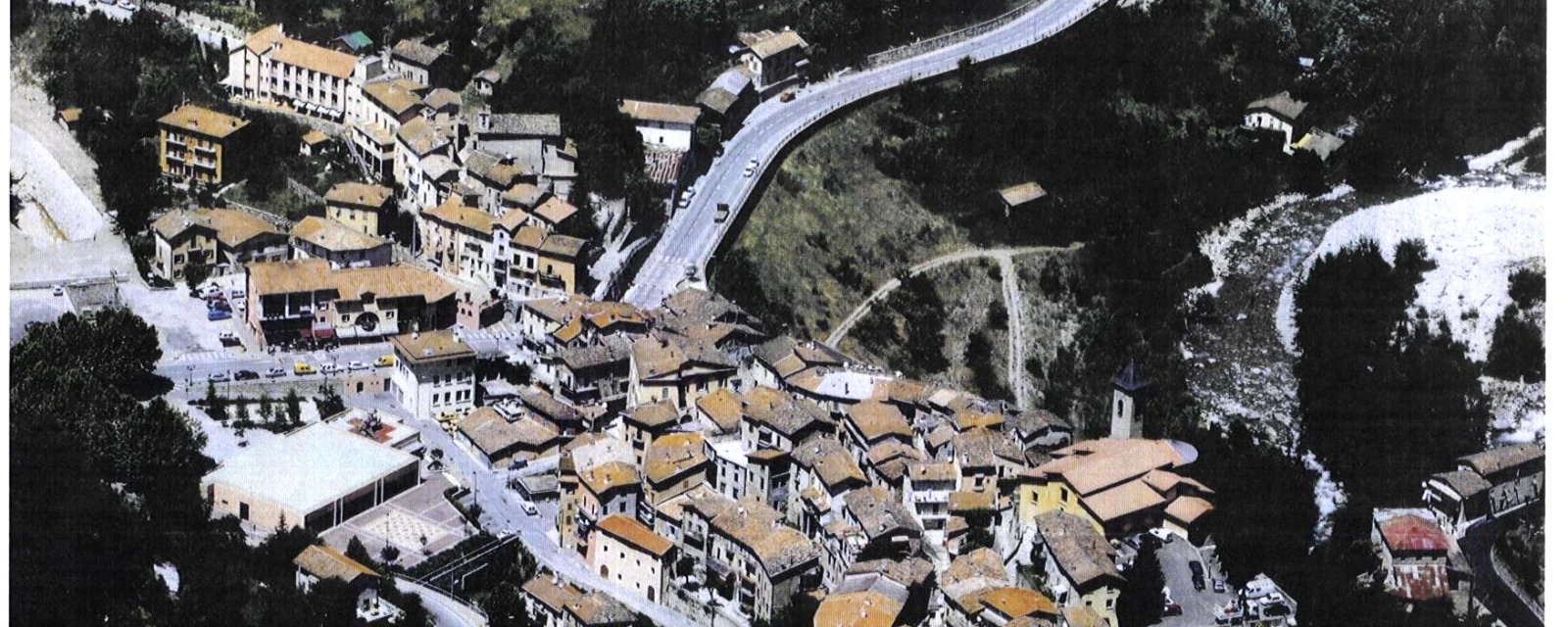 Vue de Lantosque, Alpes-Maritimes