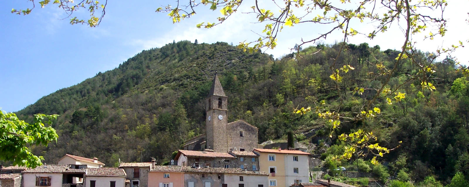 Vue de Malaussène, Alpes-Maritimes