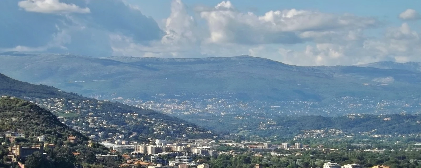 Vue de Mandelieu-la-Napoule, Alpes-Maritimes