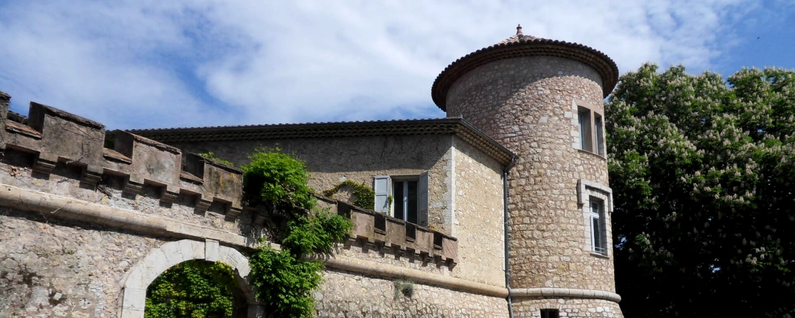 Vue de Mouans-Sartoux, Alpes-Maritimes