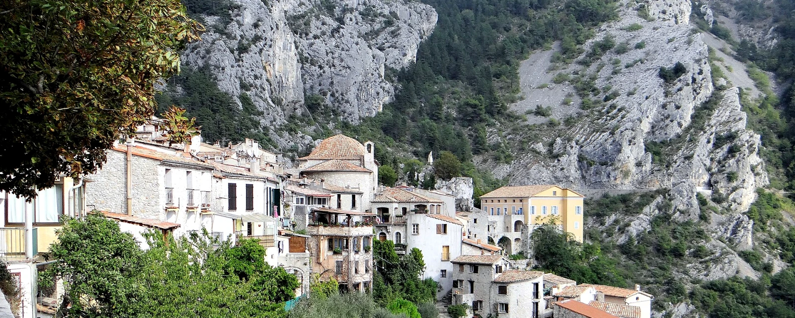 Vue de Peille, Alpes-Maritimes