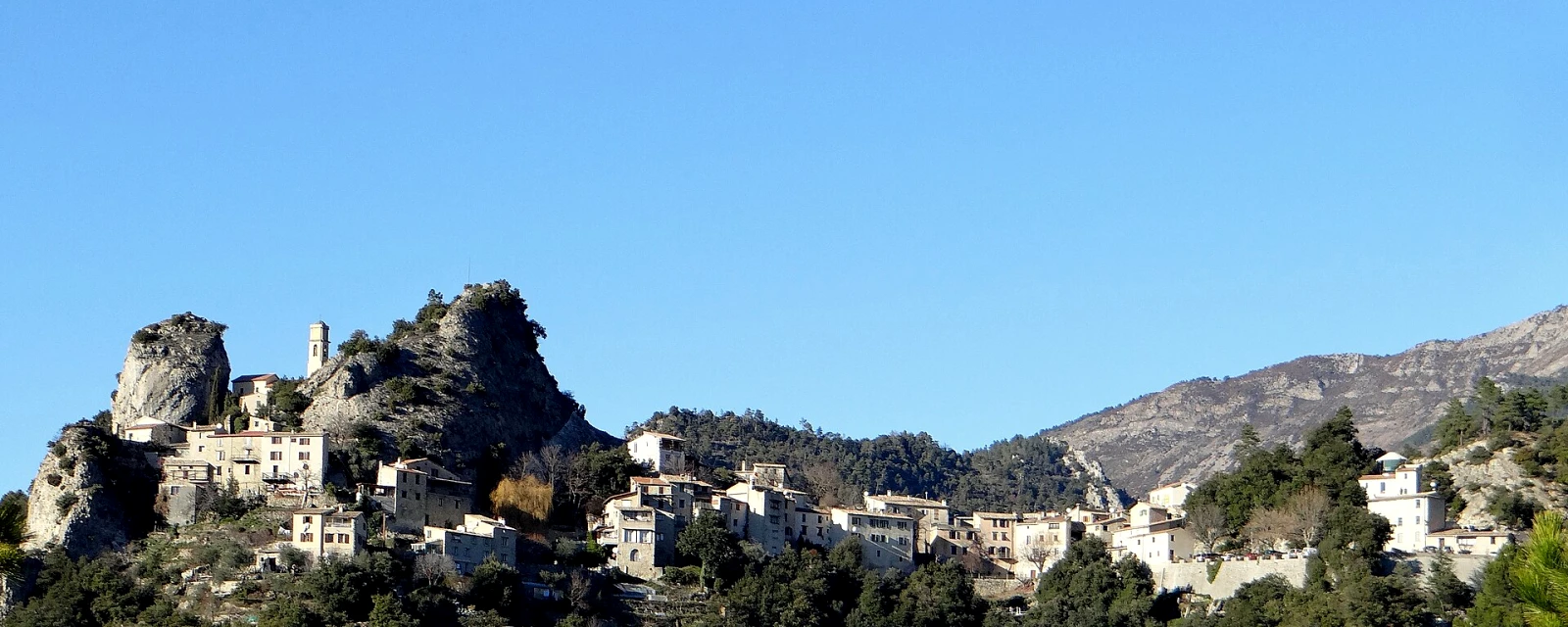 Vue de Pierrefeu, Alpes-Maritimes