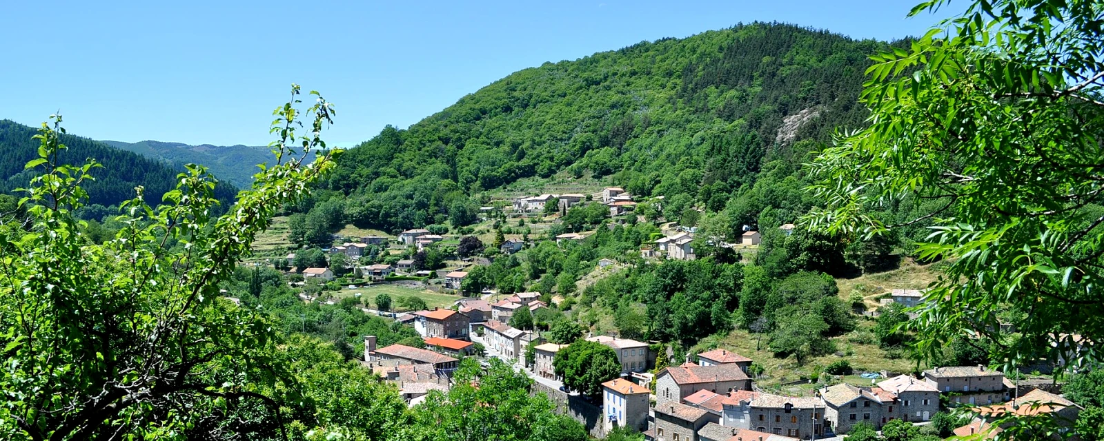 Vue de Albon-d'Ardèche, Ardèche