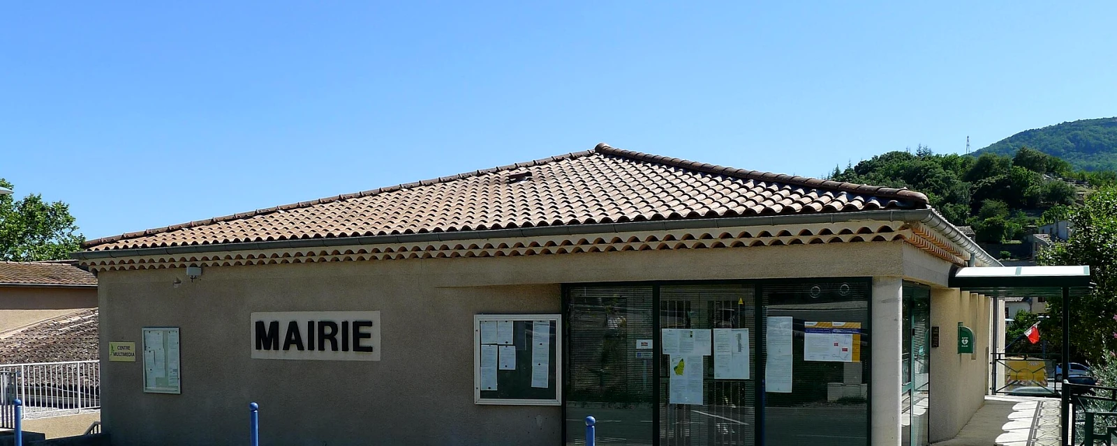 Vue de Alissas, Ardèche