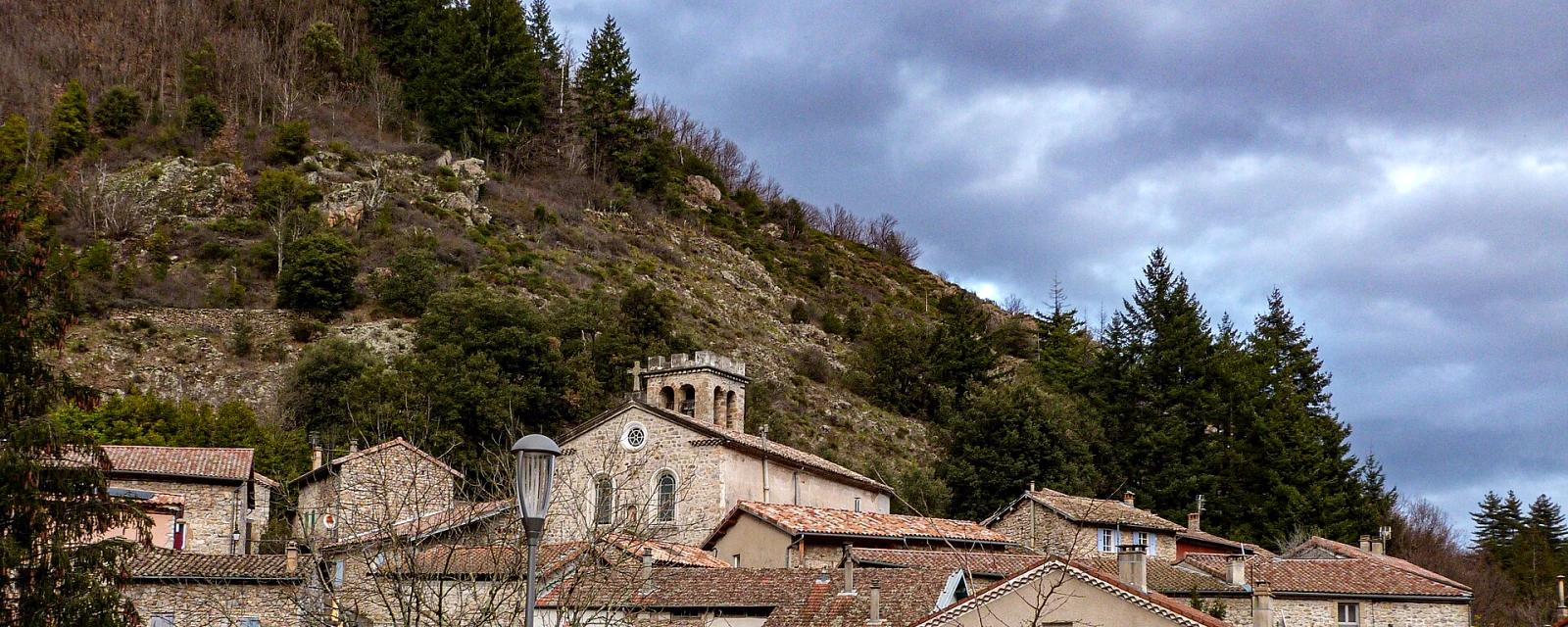 Vue de Barnas, Ardèche