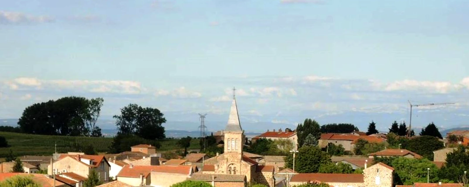 Vue de Bogy, Ardèche