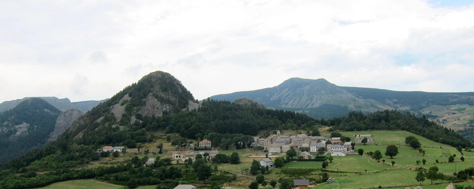 Vue de Borée, Ardèche