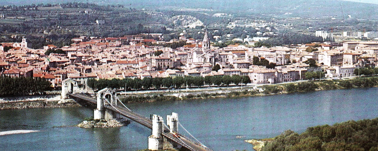 Vue de Bourg-Saint-Andéol, Ardèche