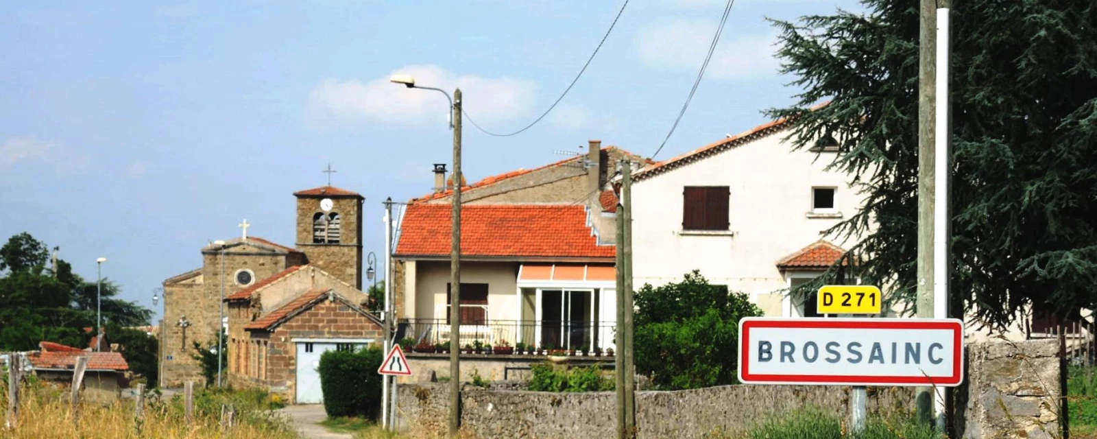Vue de Brossainc, Ardèche
