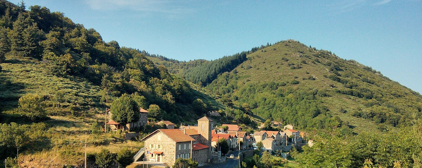 Vue de Le Chambon, Ardèche