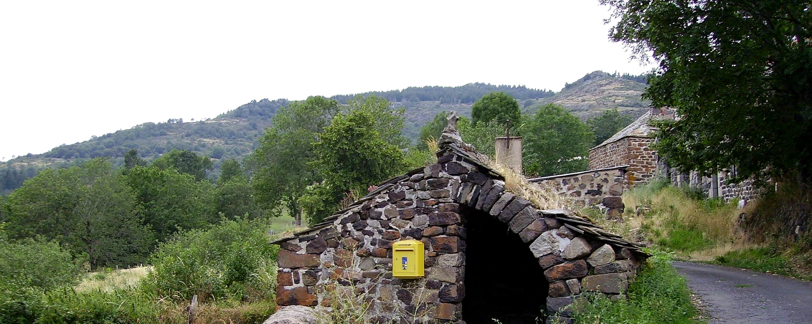 Vue de Chanéac, Ardèche