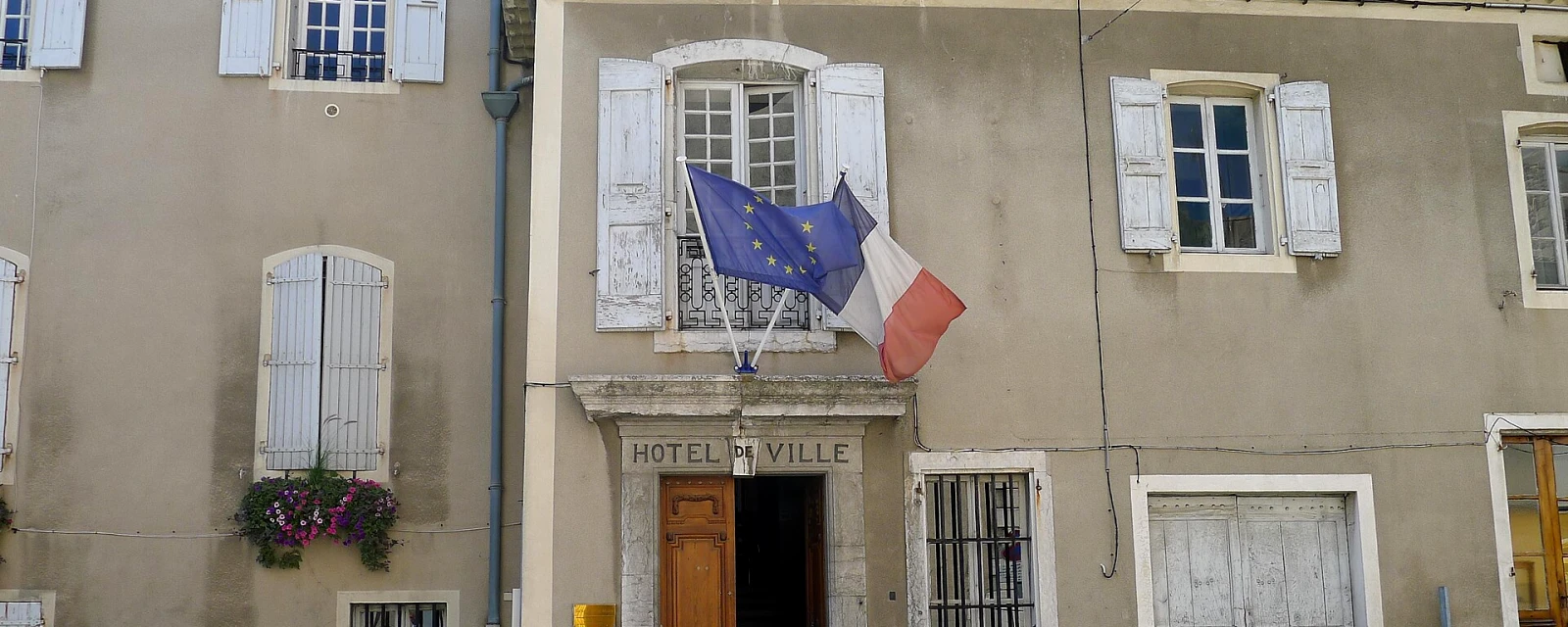Vue de Chomérac, Ardèche