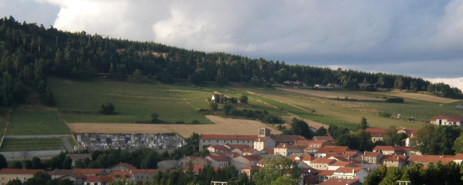 Vue de Coucouron, Ardèche