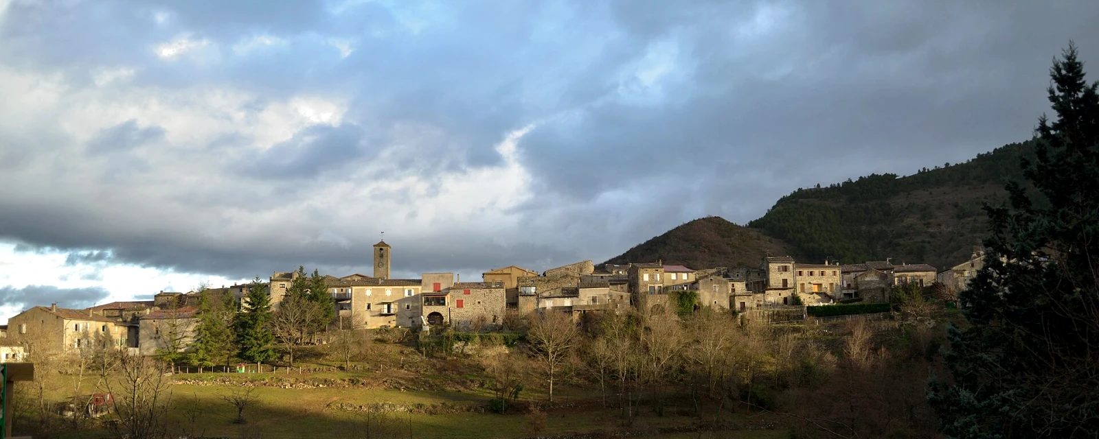 Vue de Coux, Ardèche