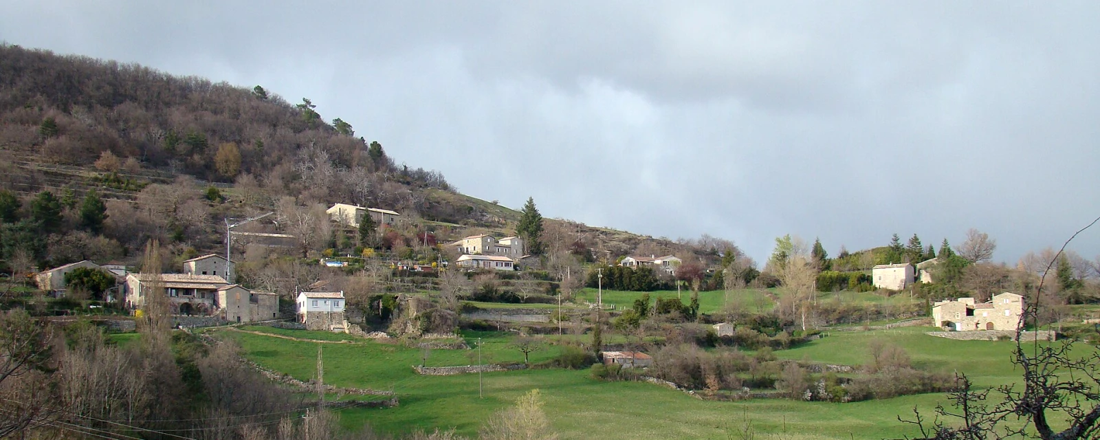 Vue de Creysseilles, Ardèche