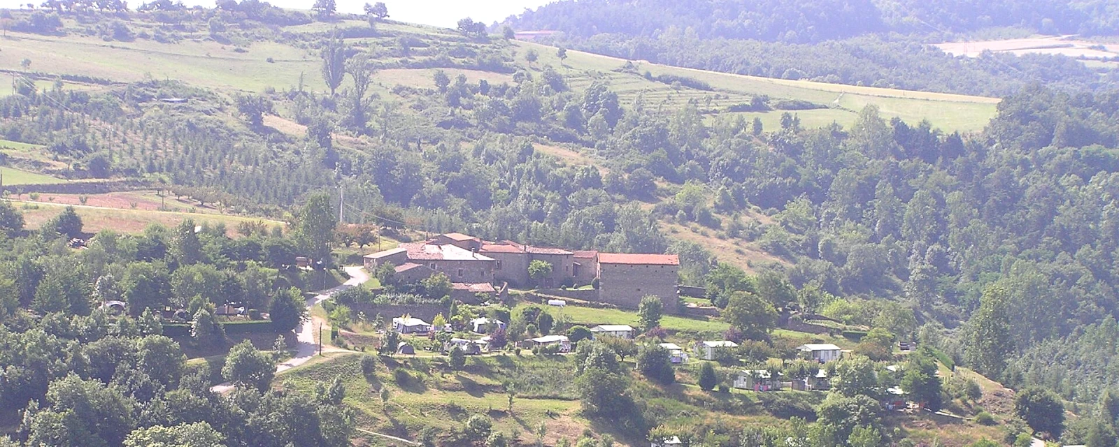 Vue de Eclassan, Ardèche