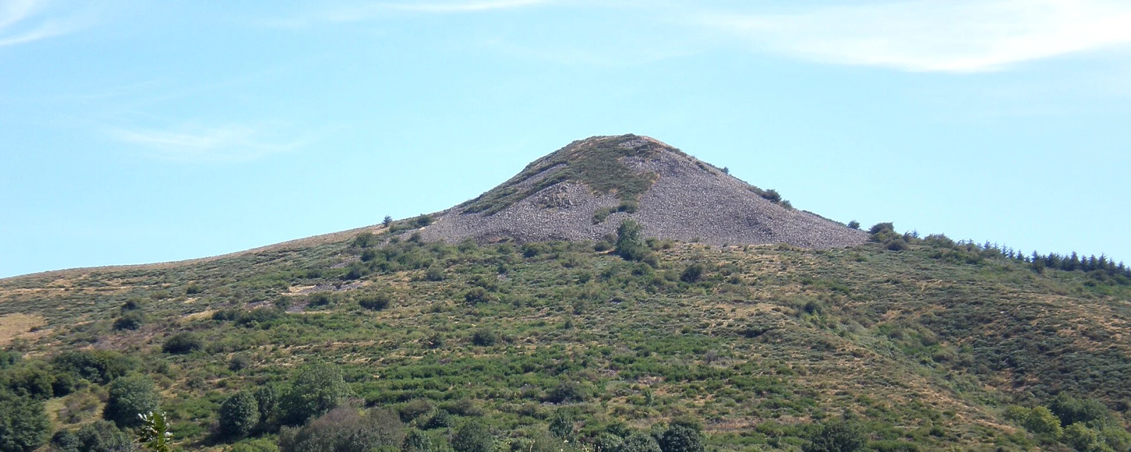 Vue de Gourdon, Ardèche