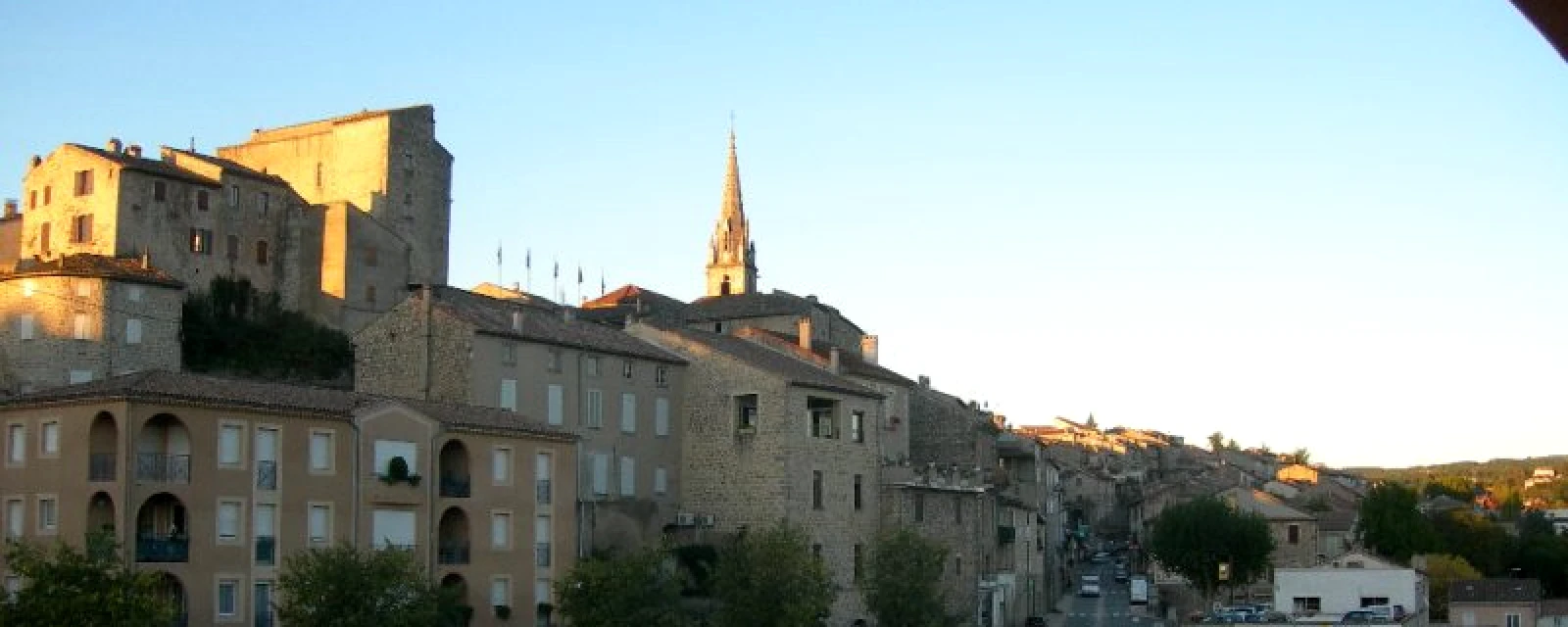 Vue de Joyeuse, Ardèche
