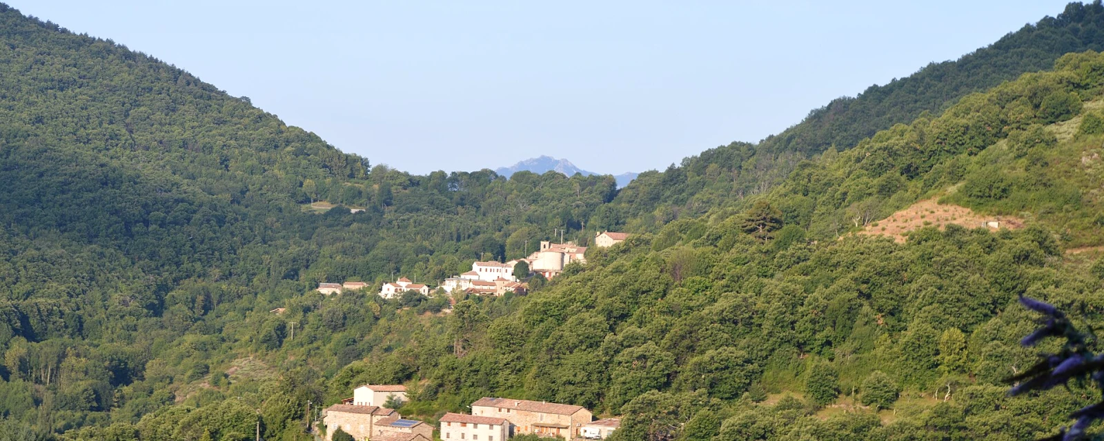Vue de Juvinas, Ardèche