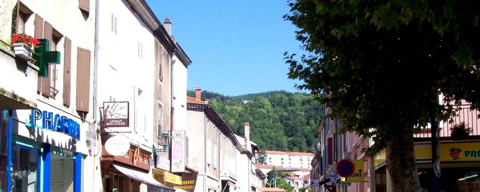 Vue de Lamastre, Ardèche