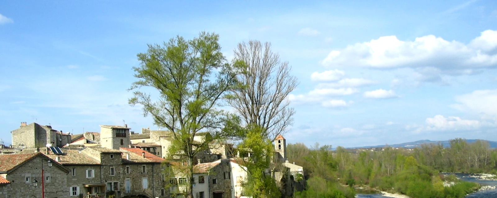Vue de Lanas, Ardèche
