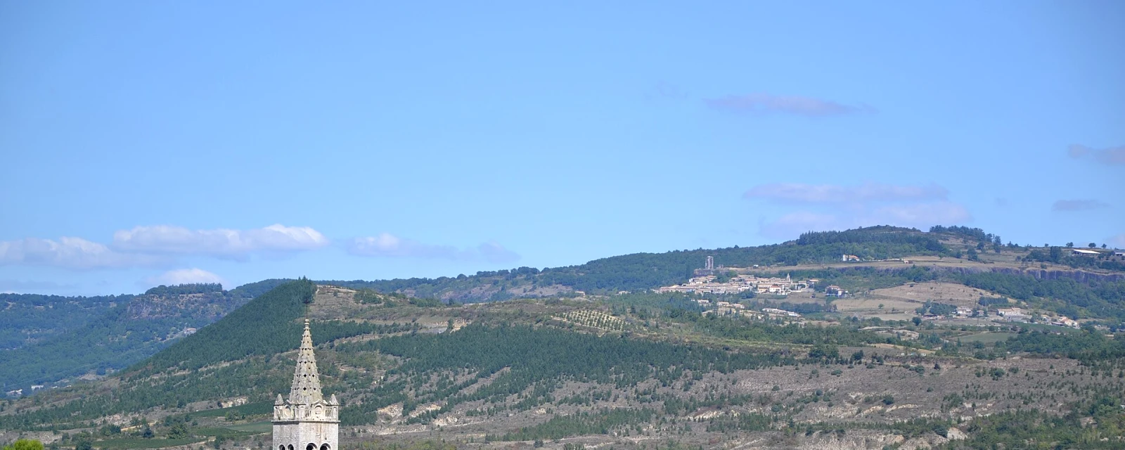 Vue de Lavilledieu, Ardèche
