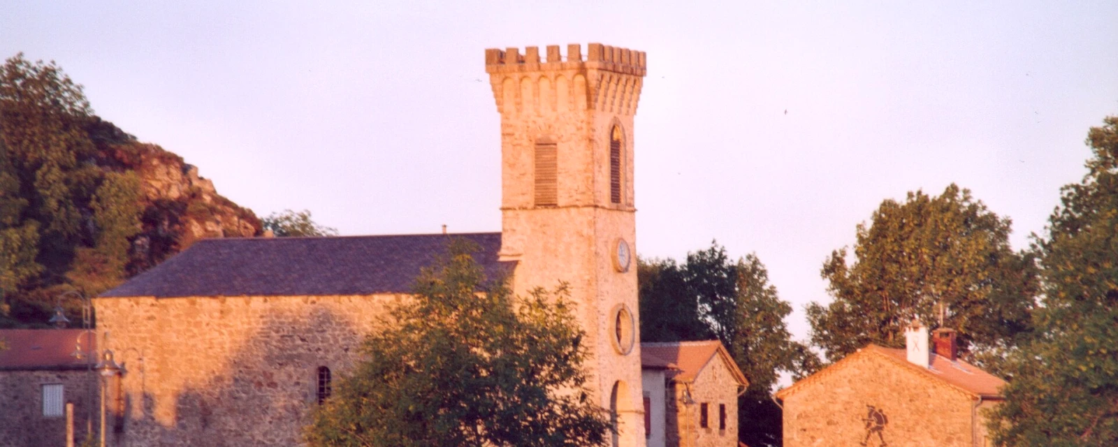 Vue de Loubaresse, Ardèche