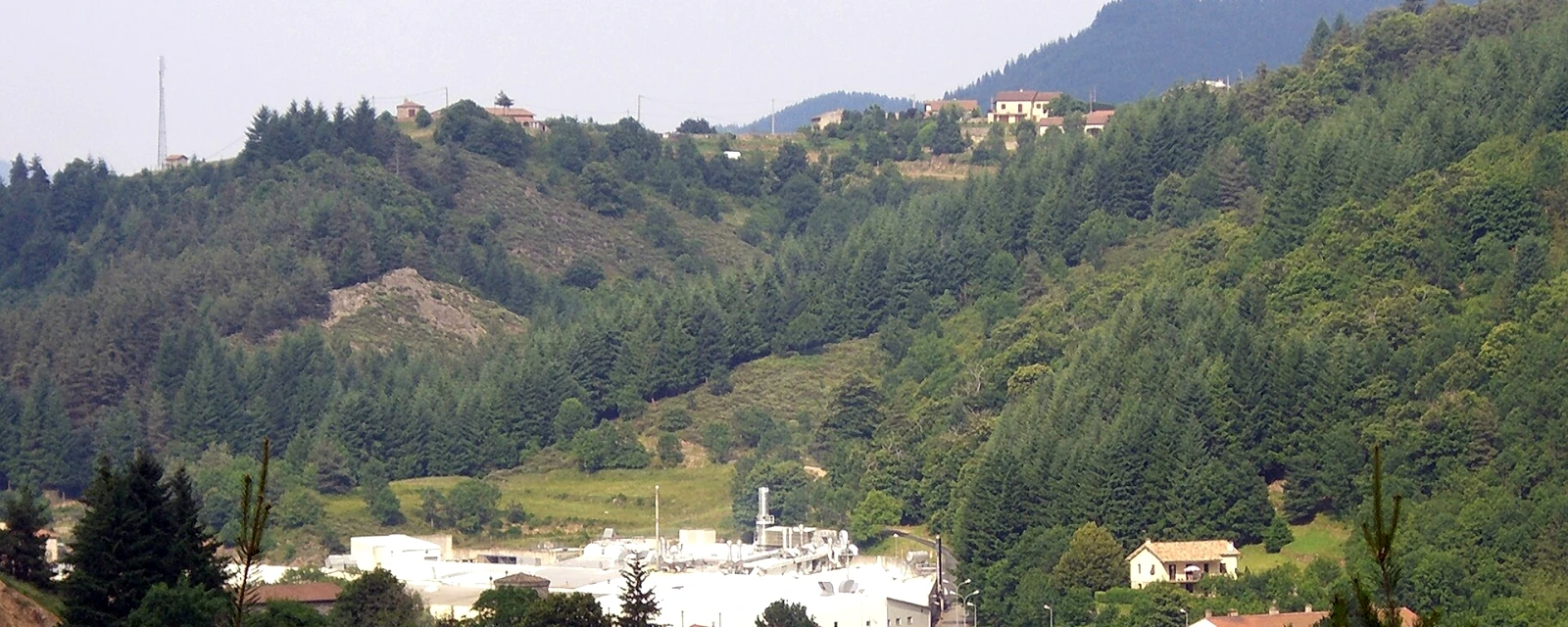 Vue de Mariac, Ardèche