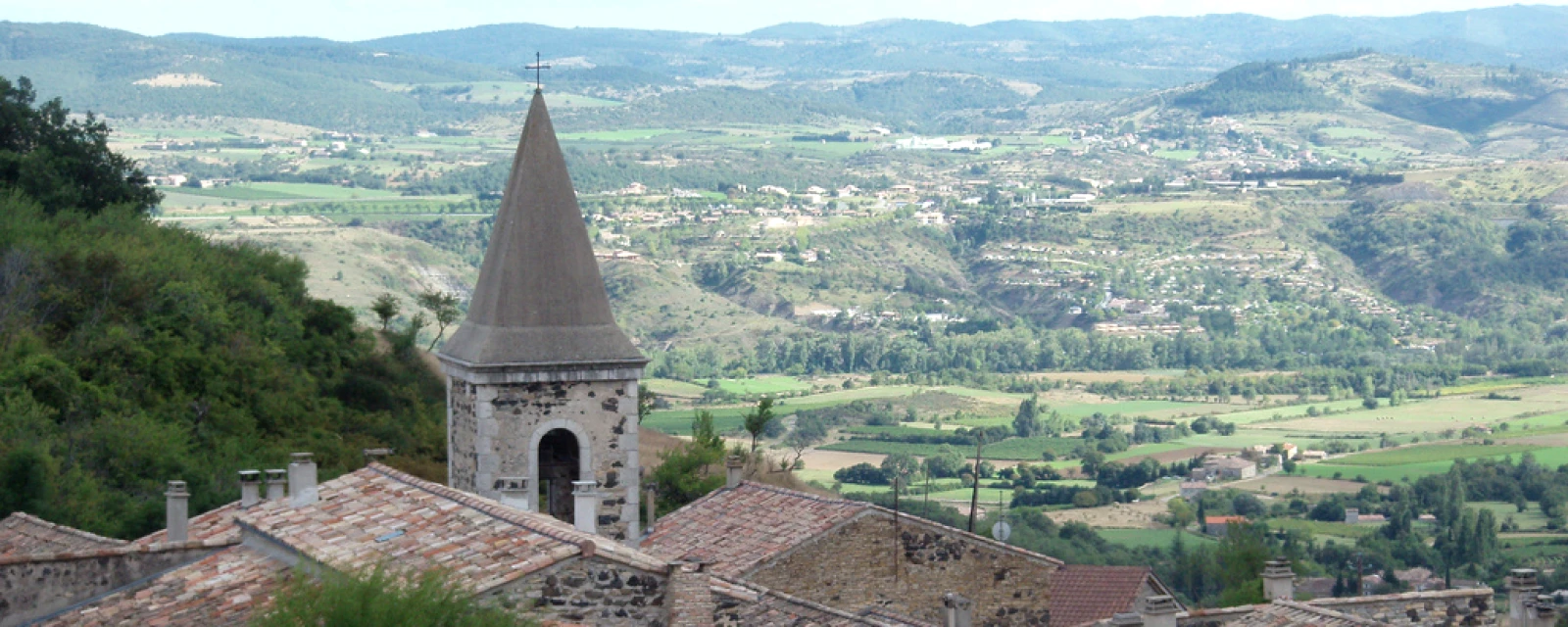 Vue de Mirabel, Ardèche