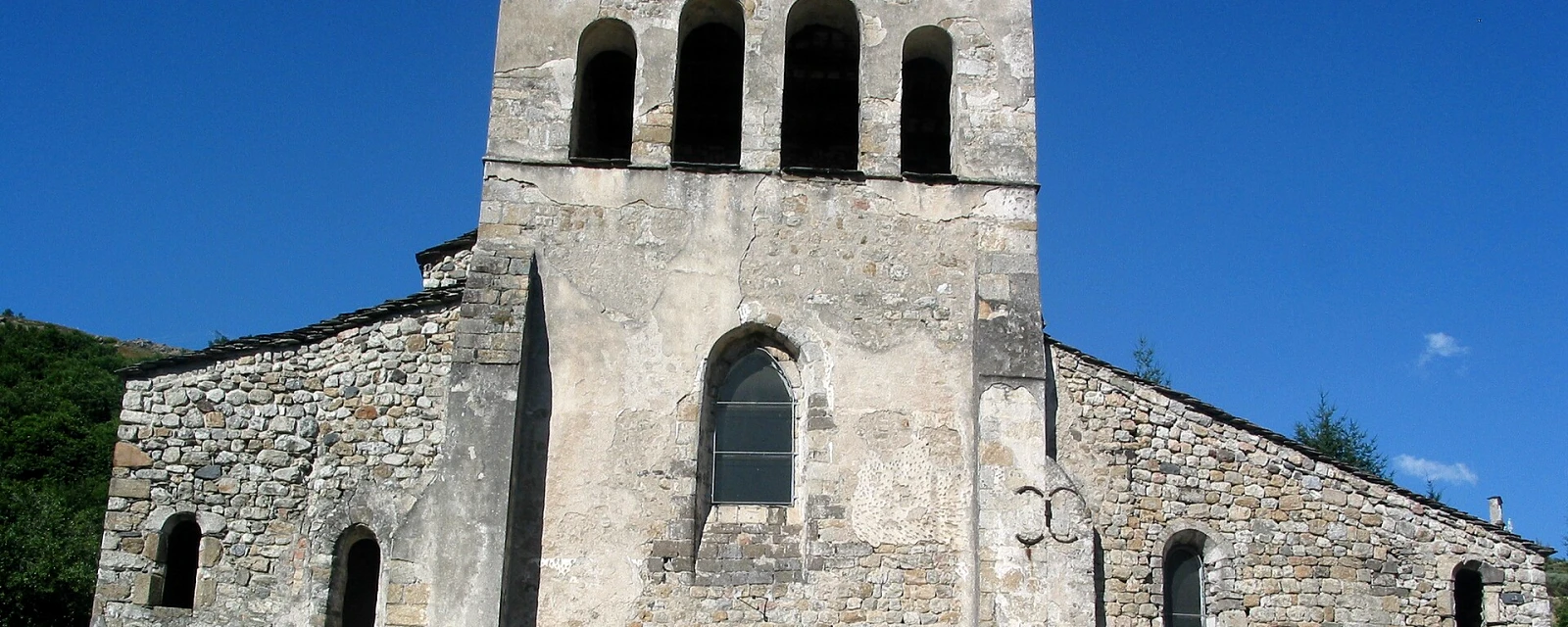 Vue de Montpezat-sous-Bauzon, Ardèche