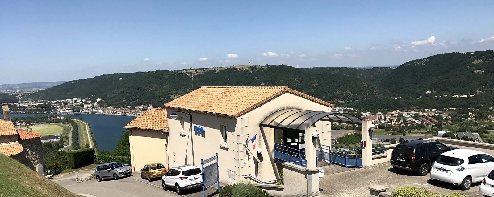 Vue de Ozon, Ardèche