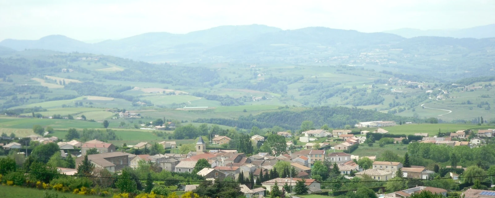 Vue de Plats, Ardèche