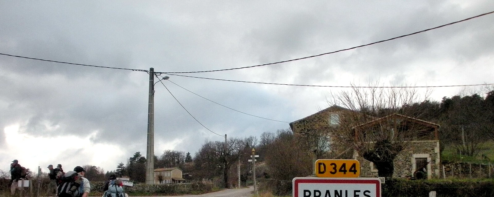 Vue de Pranles, Ardèche