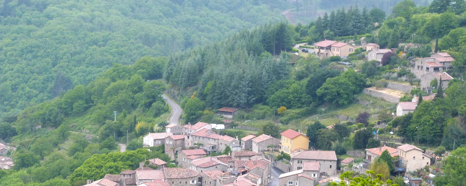 Vue de Prunet, Ardèche