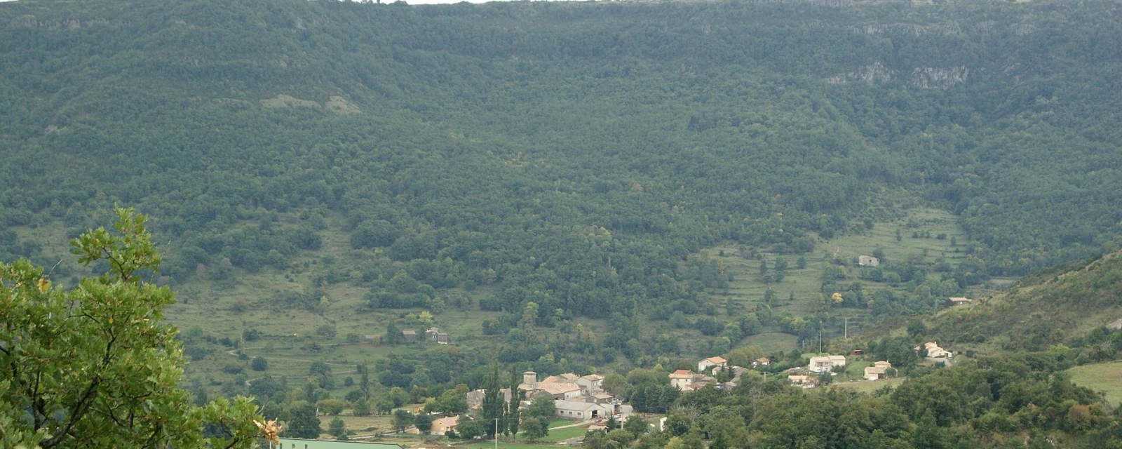 Vue de Rochessauve, Ardèche