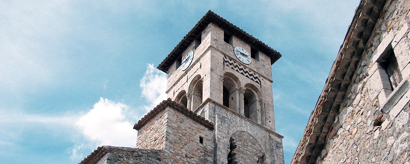 Vue de Ruoms, Ardèche