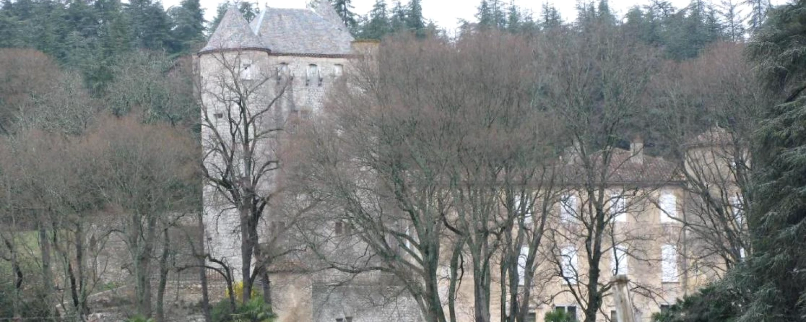 Vue de Saint-Alban-Auriolles, Ardèche
