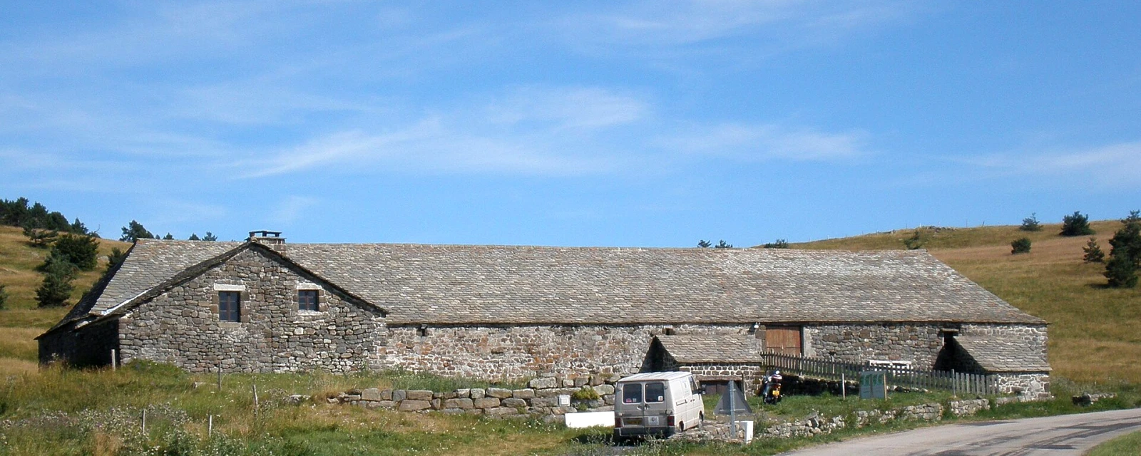 Vue de Saint-Andéol-de-Fourchades, Ardèche